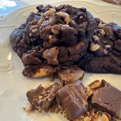 Chocolate Toffee Cookies