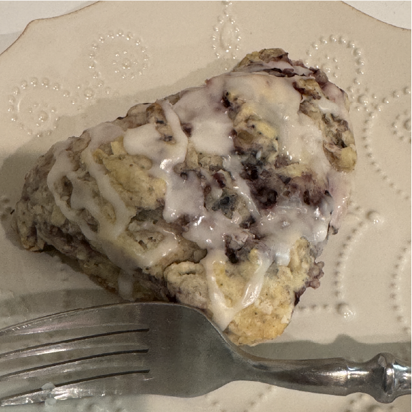 Blackberry Lemon Scone