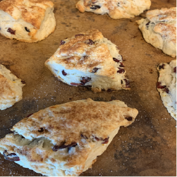 Cherry Scones