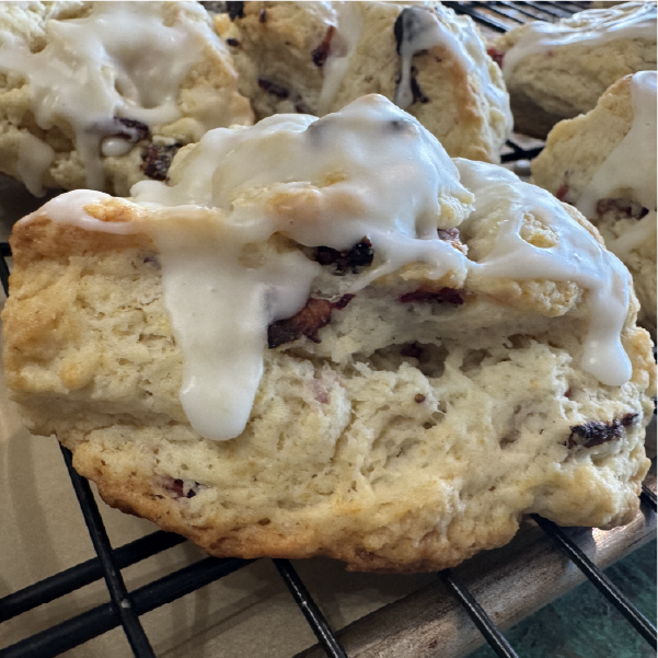 Strawberry Lemon Scone